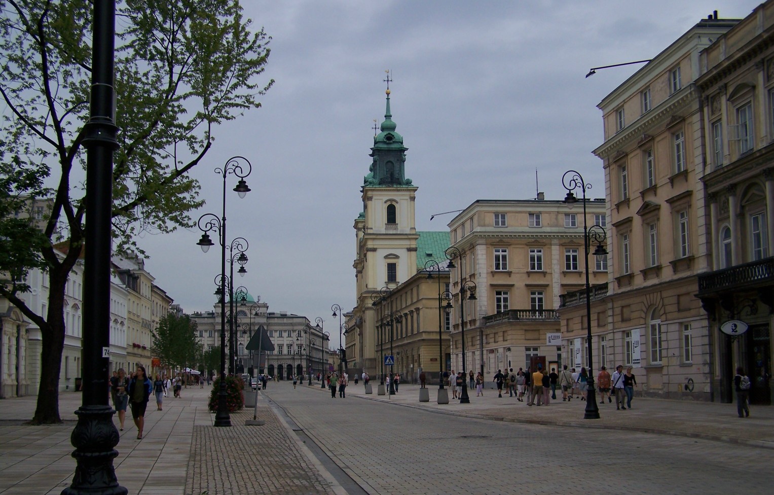 WARSZAWA-ULICA KRAKOWSKIE PRZEDMIESCIE;WARSCHAU- KRAKAUER VORSTADT STR.